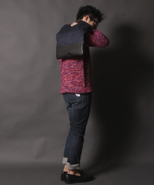 AMERICAN RAG CIE（アメリカンラグシー）の「AMERICAN RAG CIE 3WAYクラッチバッグ 102-AMF-CLUTCH∴（クラッチバッグ・メンズ・ブラック/ネイビー/ホワイト/ブルー系その他・FREE）」の12枚目の写真