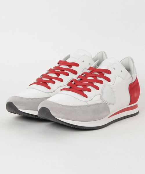 PHILIPPE MODEL(フィリップモデル)の「PHILIPPE MODEL / "TROPEZ MONDIAL" スニーカー(スニーカー・メンズ・ブルー/レッド/イエロー/ブラック・41/42/43)」の4枚目の写真