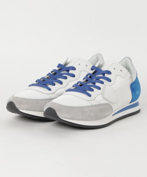 PHILIPPE MODEL(フィリップモデル)の「PHILIPPE MODEL / "TROPEZ MONDIAL" スニーカー(スニーカー・メンズ・ブルー/レッド/イエロー/ブラック・41/42/43)」の2枚目の写真