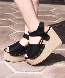 one after another NICE CLAUP | 厚底ヒールサンダル(サンダル)