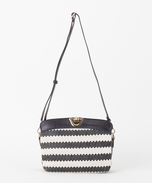 HELIOPOLE（エリオポール）の「GRES: ルネット ミニショルダーバッグ（ショルダーバッグ・レディース・ホワイト/ベージュ・F）」の5枚目の写真