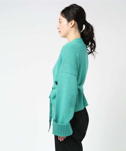 archives（アルシーヴ）の「カシュクール風カーディガン（カーディガン/ボレロ・レディース・オフホワイト/モカ/ラベンダー/グリーン系その他・MEDIUM）」の5枚目の写真