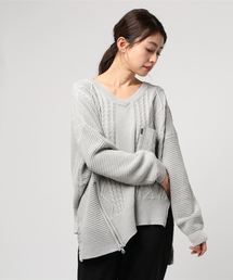 Roger&Raw/ケーブルアシメポケ付P/O