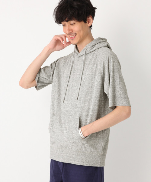 GLOBAL WORK（グローバルワーク）の「DRYフレンチテリーフーディ/831059（パーカー・メンズ・ブラック/グレー/イエロー/グリーン・SMALL/MEDIUM/LARGE/X-LARGE）」の17枚目の写真