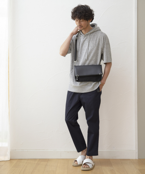 GLOBAL WORK（グローバルワーク）の「DRYフレンチテリーフーディ/831059（パーカー・メンズ・ブラック/グレー/イエロー/グリーン・SMALL/MEDIUM/LARGE/X-LARGE）」の21枚目の写真