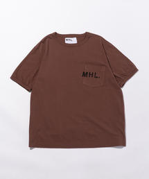 MHL. | ＜MHL.＞ 1POC LOGO TEE/Tシャツ(Tシャツ/カットソー)