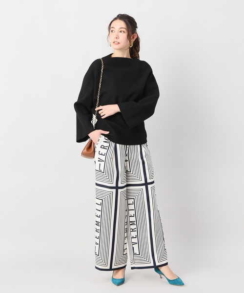 美品　vermeil per iena イエナ　ロゴゴムパンツ　ヴェルメイユ VERMEIL par iena（ヴェルメイユパーイエナ）の「VERMEIL ロゴ