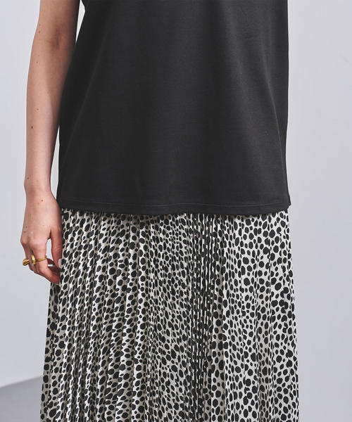 UNITED ARROWS(ユナイテッドアローズ)の「UWSC LY/C ノースリーブ カットソー◆(Tシャツ/カットソー・レディース・ホワイト/ブラック・FREE)」の11枚目の写真