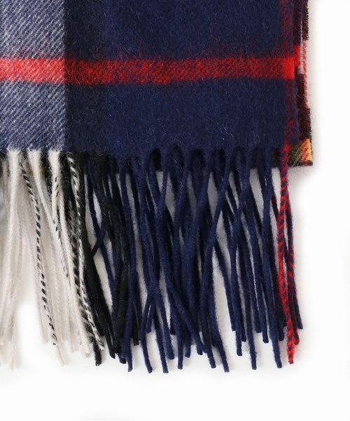 ★新品タグ付き★☆SLOBE IENA☆TWEEDMILLチェック柄ストール セール】TWEEDMILL TARTAN チェックストール◇（ストール/ショール