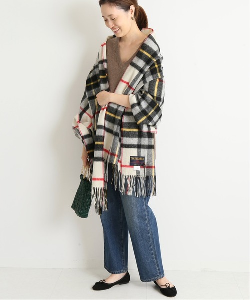 ★新品タグ付き★☆SLOBE IENA☆TWEEDMILLチェック柄ストール ☆新品タグ付きSLOBE IENA☆TWEEDMILLチェック柄ストール セール