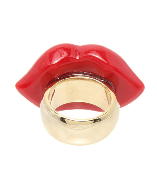 Ray BEAMS(レイビームス)の「【sweet 11月号 掲載】THROW A KISS / LIP スター リング(リング・レディース・レッド・13号)」の3枚目の写真