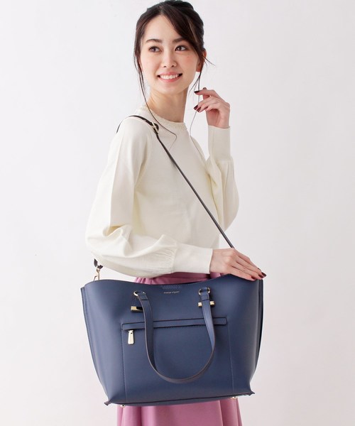 セール サイズ多ポケットあおり型3層構造トートバッグ その他 Passage Mignon Flaneur パサージュミニョンフラヌール のファッション通販 Zozotown