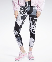 Reebok | オールオーバー プリント 7/8丈 タイツ [Meet You There Allover Print 7/8 Tights] リーボック(レギンス/スパッツ)