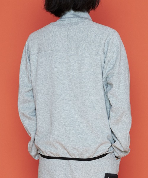 NUMBER (N)INE(ナンバーナイン)の「ZIP UP SWEATSHIRT(ブルゾン・メンズ・ブラック/グレー・2/4/3)」の5枚目の写真