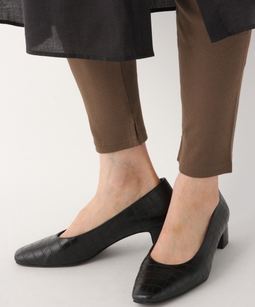 GLOBAL WORK（グローバルワーク）の「UVクイックドライレギパン/860819（レギンス/スパッツ・レディース・ライトグレー/ブラック/ベージュ/ブラウン・MEDIUM/LARGE）」の3枚目の写真