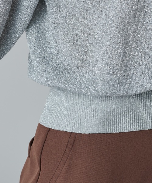 mystic（ミスティック）の「シアーラメニット（Tシャツ/カットソー・レディース・ブラック/ブルー/オレンジ/シルバー・FREE）」の14枚目の写真