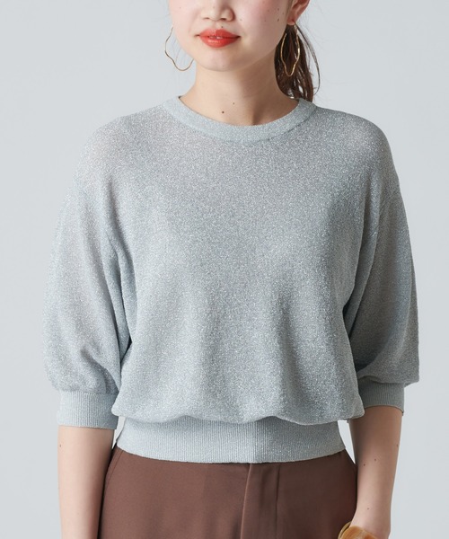 mystic（ミスティック）の「シアーラメニット（Tシャツ/カットソー・レディース・ブラック/ブルー/オレンジ/シルバー・FREE）」の19枚目の写真