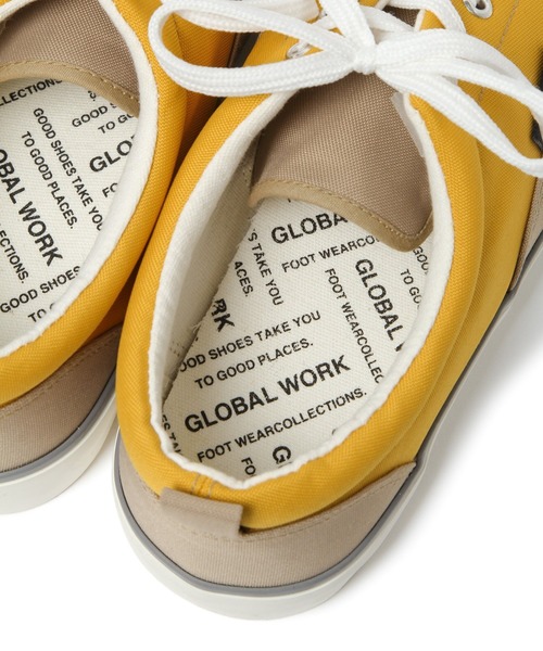 GLOBAL WORK(グローバルワーク)の「CORDURA スニーカー-SS2/875071(スニーカー・メンズ・ライトグレー/ブラック/ベージュ・SMALL/MEDIUM/LARGE/X-LARGE)」の11枚目の写真