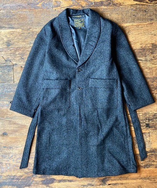 EGO TRIPPING(エゴトリッピング)の「mj7242-ROBE COAT Tweedriver(その他アウター・メンズ・ブラック・46/48)」の6枚目の写真