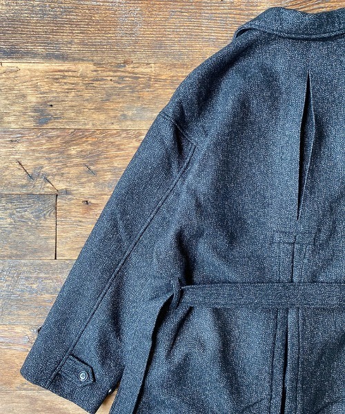 EGO TRIPPING(エゴトリッピング)の「mj7242-ROBE COAT Tweedriver(その他アウター・メンズ・ブラック・46/48)」の16枚目の写真