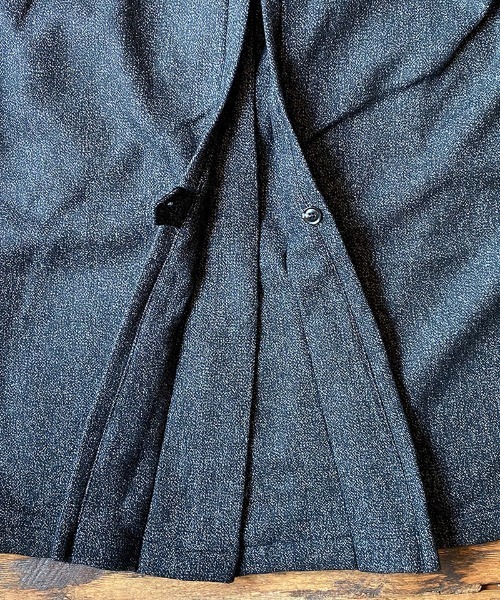 EGO TRIPPING(エゴトリッピング)の「mj7242-ROBE COAT Tweedriver(その他アウター・メンズ・ブラック・46/48)」の10枚目の写真