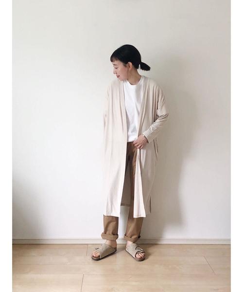 セール 梨地ロングカーディガン カーディガン ボレロ Koe コエ のファッション通販 Zozotown