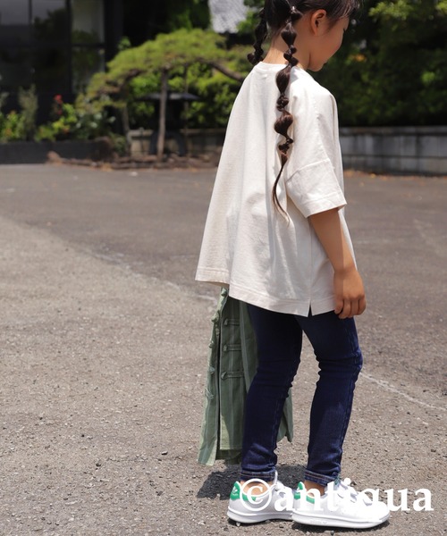 antiqua（アンティカ）の「いつだって頼りになる。ビッグT（Tシャツ/カットソー・キッズ・ナチュラル/カーキ/グレー系その他・4/5/3）」の18枚目の写真