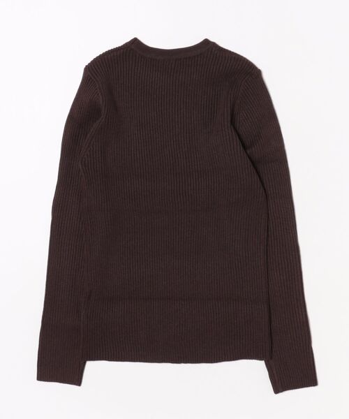 セール】＼新色追加／極厚クルーネックリブニット（ニット/セーター