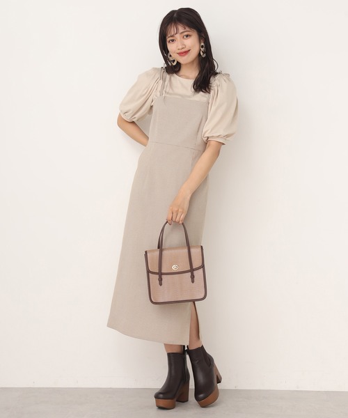 one after another NICE CLAUP(ワンアフターアナザーナイスクラップ)の「サイドゴア厚底ショートブーツ(ブーツ・レディース・ブラック/ダークブラウン・SMALL/MEDIUM/LARGE)」の8枚目の写真