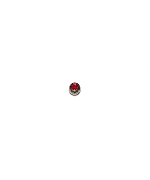 MORPH（モルフ）の「MORPH モルフ スワロフスキーボディピアスキャッチ 16ゲージ 4mm BLACK（ピアス（片耳用）・メンズ・ライトグリーン/ローズ/クリア/レッド/レインボー/ラベンダー/ブルー/スカイブルー/ブラック/ライトピンク/バイオレット/エメラルド・4）」の9枚目の写真