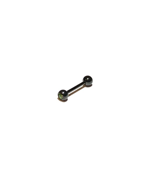 MORPH（モルフ）の「MORPH モルフ スワロフスキーボディピアスキャッチ 16ゲージ 4mm BLACK（ピアス（片耳用）・メンズ・ライトグリーン/ローズ/クリア/レッド/レインボー/ラベンダー/ブルー/スカイブルー/ブラック/ライトピンク/バイオレット/エメラルド・4）」の3枚目の写真