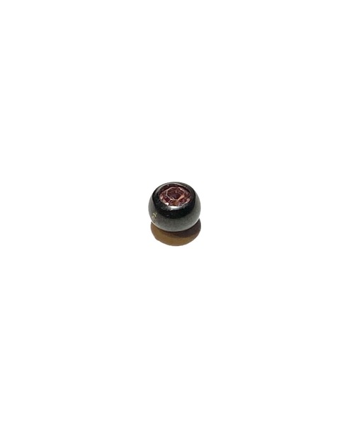 MORPH（モルフ）の「MORPH モルフ スワロフスキーボディピアスキャッチ 16ゲージ 4mm BLACK（ピアス（片耳用）・メンズ・ライトグリーン/ローズ/クリア/レッド/レインボー/ラベンダー/ブルー/スカイブルー/ブラック/ライトピンク/バイオレット/エメラルド・4）」の19枚目の写真