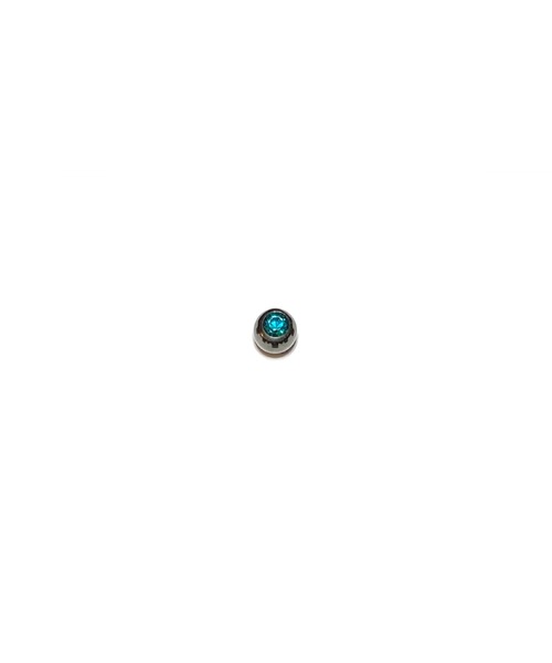 MORPH（モルフ）の「MORPH モルフ スワロフスキーボディピアスキャッチ 16ゲージ 4mm BLACK（ピアス（片耳用）・メンズ・ライトグリーン/ローズ/クリア/レッド/レインボー/ラベンダー/ブルー/スカイブルー/ブラック/ライトピンク/バイオレット/エメラルド・4）」の16枚目の写真