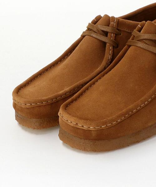 Clarks（クラークス）の「＜CLARKS（クラークス）＞ WALLABEE SUEDE/シューズ（モカシン/デッキシューズ・メンズ・ブラック/ブラウン・8/7h/9h/8h/7/9）」の4枚目の写真