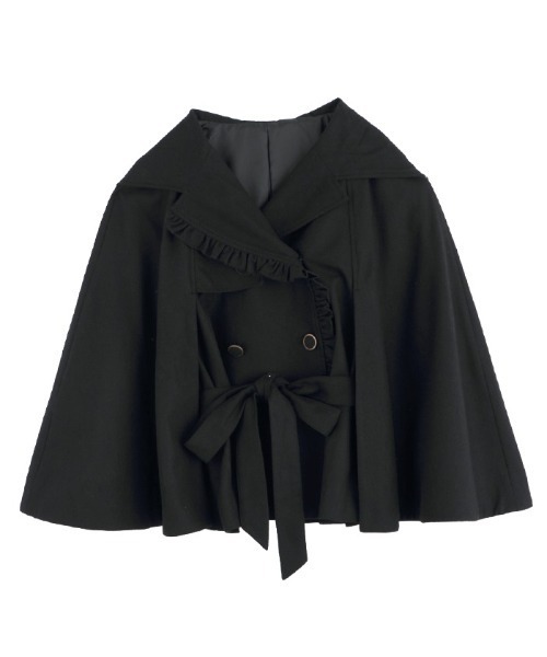 axes femme ケープジャケット マント風ケープジャケット | axes femme