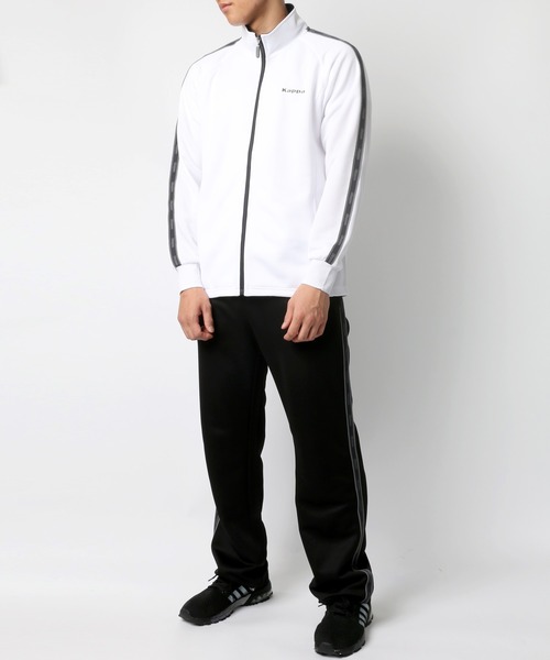 希少　カッパ　KAPPA　ジェフ市原　セットアップ　トラックジャケット　パンツ カッパ Kappa ジャージ セットアップ サイドラインロゴテープ