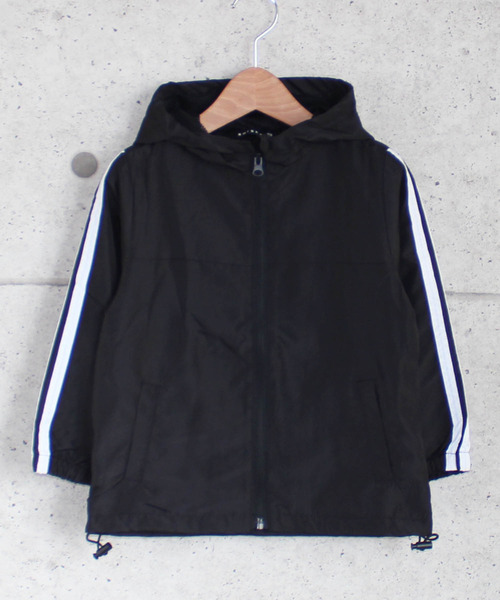 セール 撥水加工 2本ライン マウンテンパーカー キッズ マウンテンパーカー The Casual カジュアル のファッション通販 Zozotown