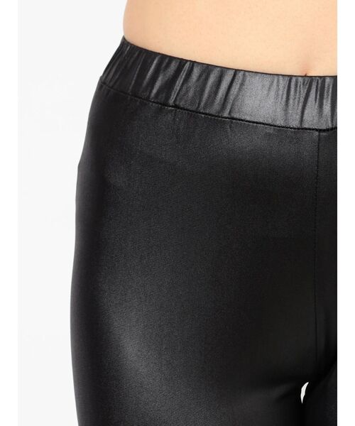 GYDA（ジェイダ）の「サイハイ レースアップ レギンス（その他パンツ・レディース・ブラック・SMALL）」の4枚目の写真