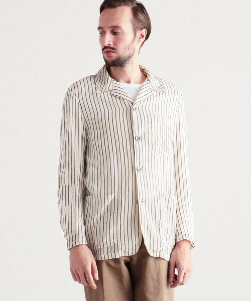 コットンポプリンワッシャーカバーオールジャケット TOMORROWLAND （トゥモローランド）の「コットンポプリン