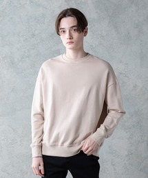 INTER FACTORY | ファッションインフルエンサー MASAKI × INTER FACTORY　ショート丈ルーズスウェット(スウェット)