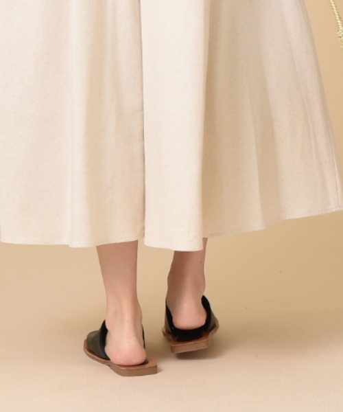 INTERPLANET（インタープラネット）の「Ｖカットサンダル（サンダル・レディース・ブラック/ベージュ・24.5cm/23.5cm/22.5cm）」の5枚目の写真