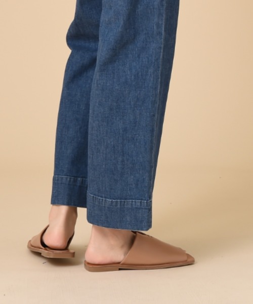 INTERPLANET（インタープラネット）の「Ｖカットサンダル（サンダル・レディース・ブラック/ベージュ・24.5cm/23.5cm/22.5cm）」の11枚目の写真