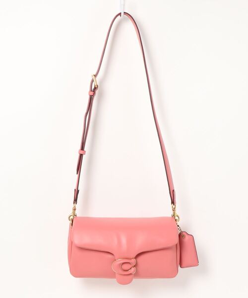新品未使用　COACH　コーチ ピロー タビー ショルダー バッグ ピンク 新品 COACH コーチ ピロー タビー ショルダー バッグ 18 ピンク