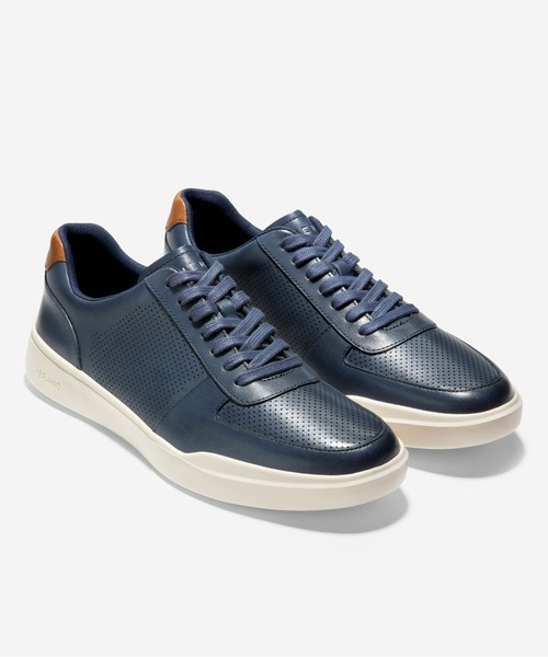 COLE HAAN（コールハーン）の「グランド クロスコート モダン パーフォレーション スニーカー mens（スニーカー・メンズ・ネイビー・10/7.5/9.5/7/8.5/10.5/8/9/11）」の10枚目の写真