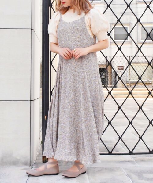 おすすめ高評価 Majestic ワンピース ドレス アンニュイフラワーキャミワンピ ワンピース ワンピース セール Legon マジェスティックレゴン のファッション ワンピース