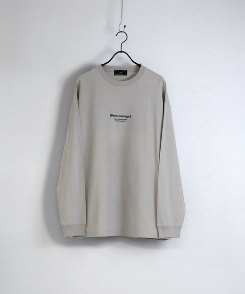ILL'S(イルズ)の「ILL'S / イルズ ガール/ボーイ イラストビッグロンT(Tシャツ/カットソー・メンズ・チャコールグレー/ホワイト系その他/グレー系その他/ミント/ベージュ/ホワイト・M/L)」の15枚目の写真