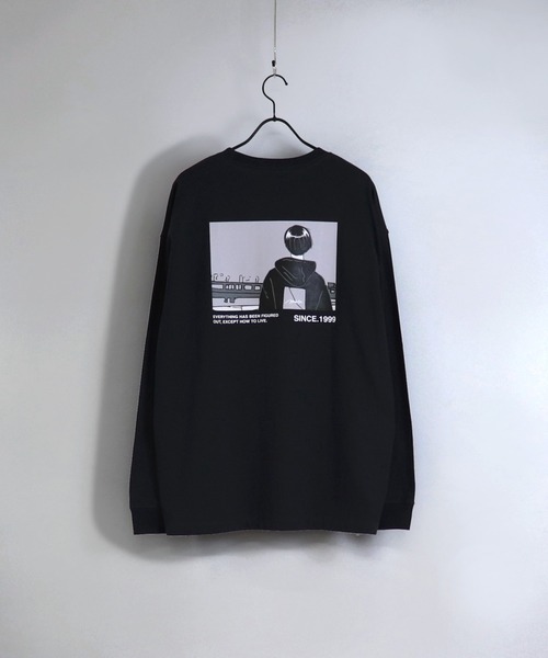 ILL'S(イルズ)の「ILL'S / イルズ ガール/ボーイ イラストビッグロンT(Tシャツ/カットソー・メンズ・チャコールグレー/ホワイト系その他/グレー系その他/ミント/ベージュ/ホワイト・M/L)」の14枚目の写真