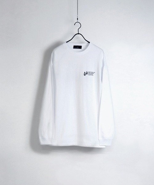 ILL'S(イルズ)の「ILL'S / イルズ ガール/ボーイ イラストビッグロンT(Tシャツ/カットソー・メンズ・チャコールグレー/ホワイト系その他/グレー系その他/ミント/ベージュ/ホワイト・M/L)」の9枚目の写真