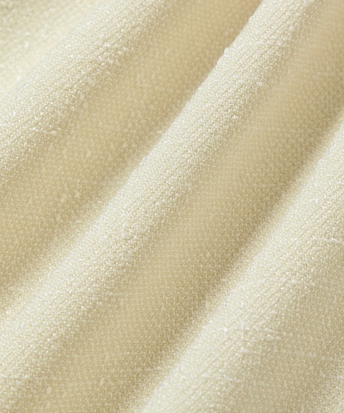 ADAM ET ROPE'(アダムエロペ)の「【セットアップ対応】リネンライクジャケット(テーラードジャケット・レディース・ベージュ/ネイビー/キナリ・38/36)」の19枚目の写真