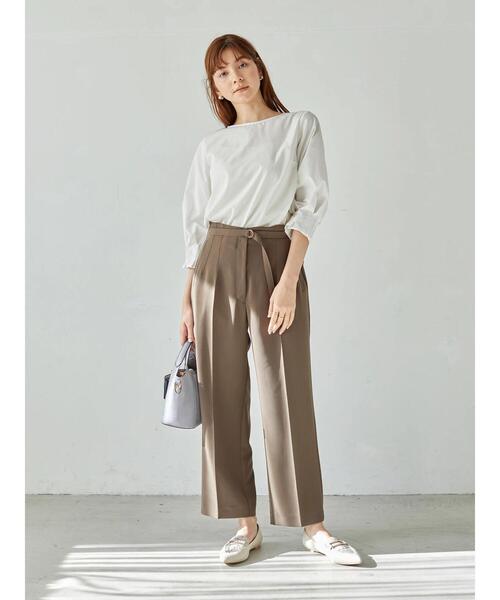 YECCA VECCA（イェッカヴェッカ）の「ベルト付きハイウエスト